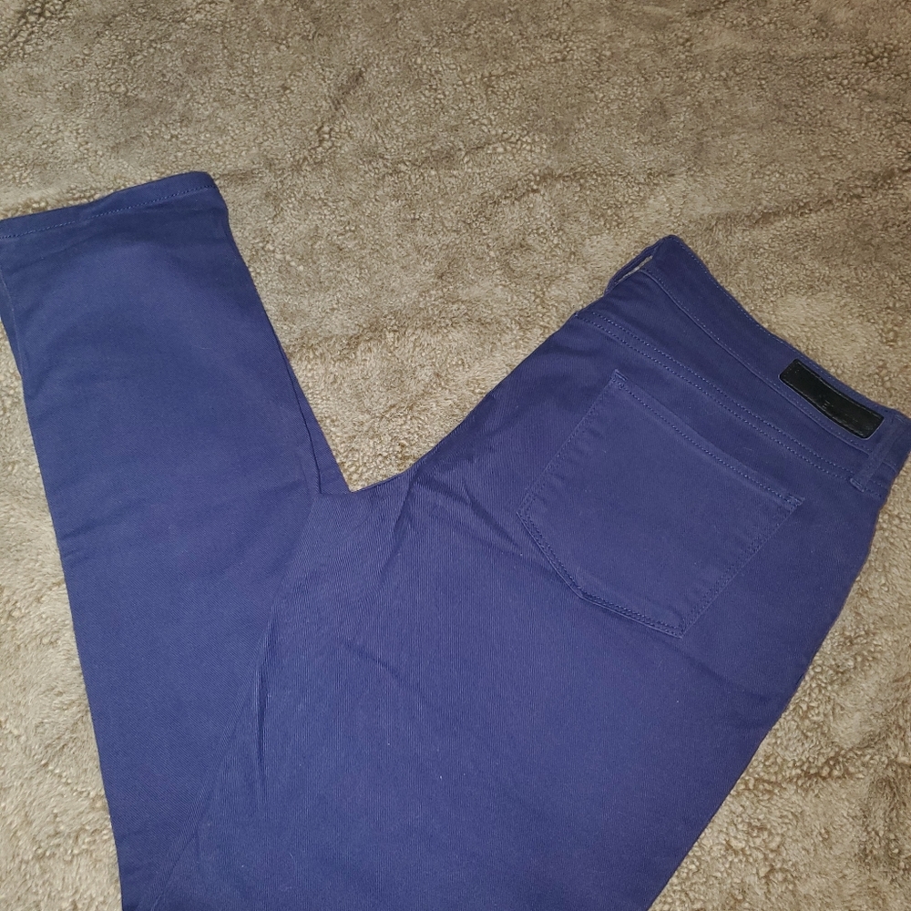 Levi's dark purple skinny jean